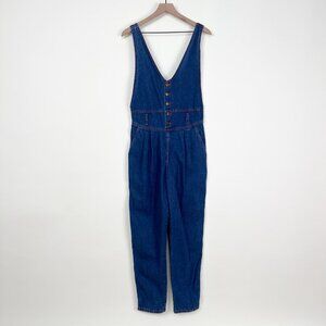 Vintage 80's 90's Denim Jean Overalls Jumpsuit Quirky Garden Girl 1980s 1990s